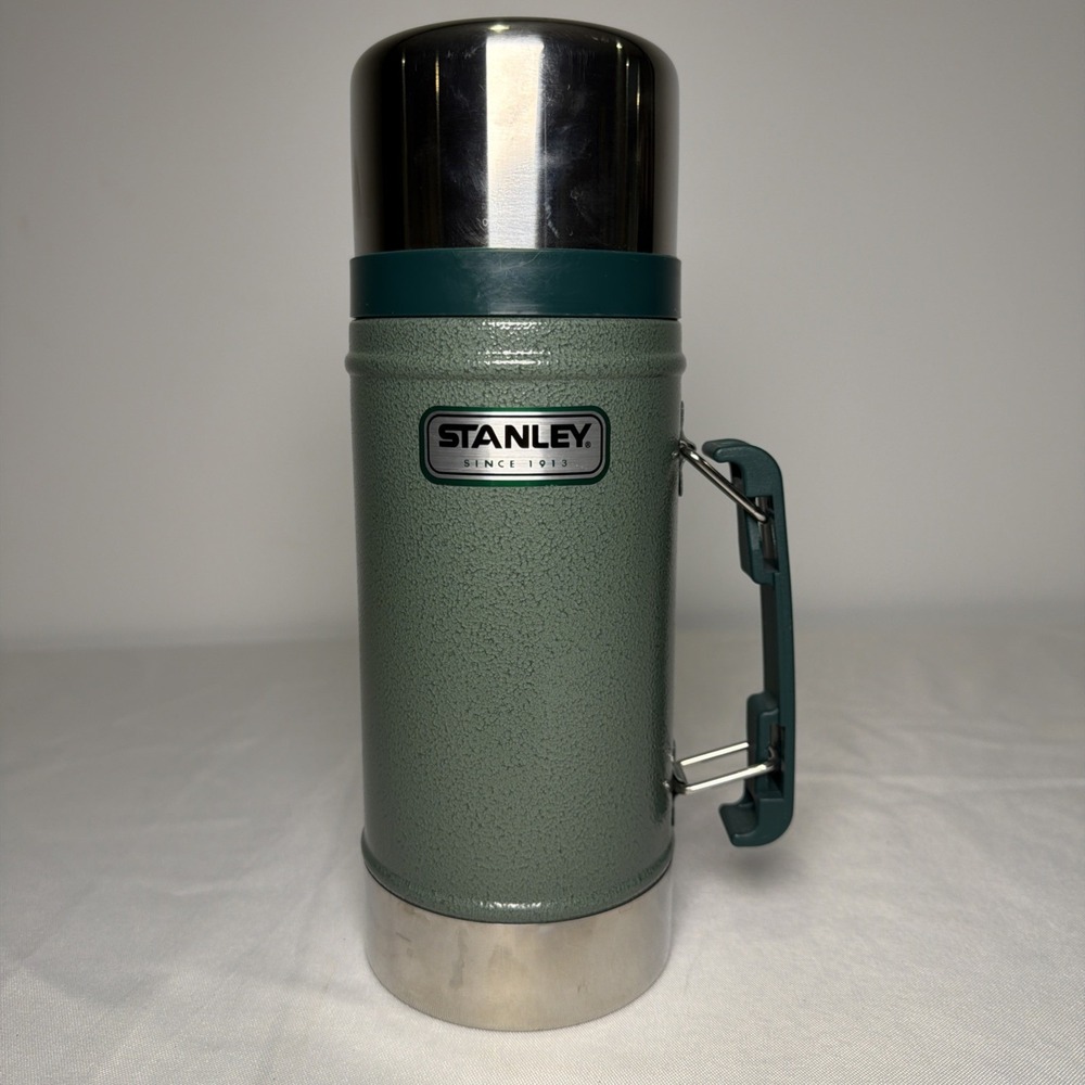 Stanley Classic Legendary 24oz Vacuum Insulated Coffee/Food Jar HammerTone Green